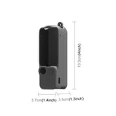 Para DJI OSMO Pocket 3 PULUZ Juego de fundas de silicona 3 en 1, funda de silicona roja, funda de silicona blanca, funda de silicona negra